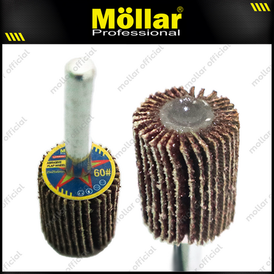 MOLLAR Amplas Flap Wheel Tuner 20x25x6 mm No. 60