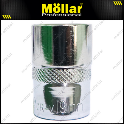 MOLLAR Eco Mata Sok 1/2" 6PT 19 mm
