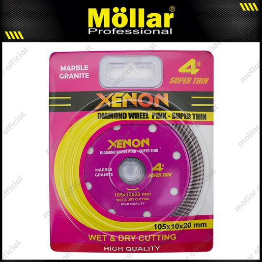 XENON Mata Potong Keramik Turbo Pink 4" / Diamond Wheel Super Thin