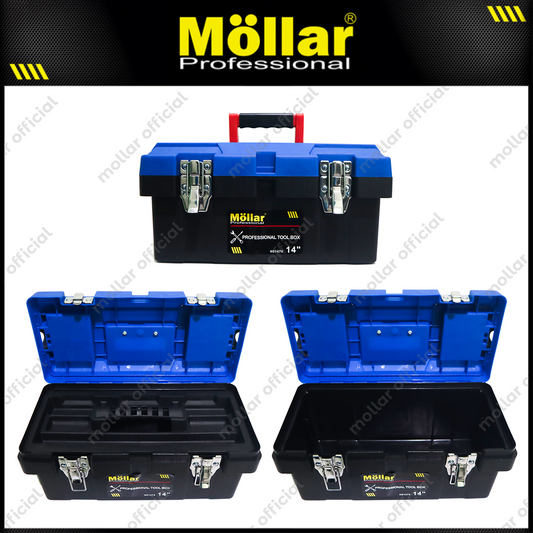 MOLLAR N01470 Tool Box Plastik Medium 14"