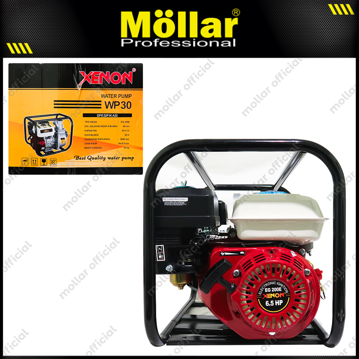XENON WP30XN Pompa Air Sawah 3" / Gasoline Waterpump