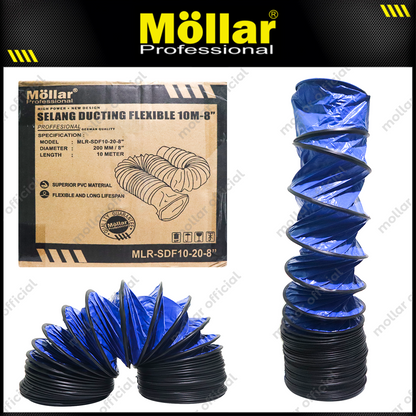 MOLLAR MLR-SDF10-20-8" Selang Blower Ventilator 10 meter - 8"