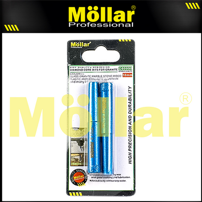 MOLLAR D80990 Mata Bor Granit 10 mm Set 2 pcs / Diamond Core Bit
