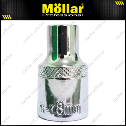 MOLLAR Eco Mata Sok 1/2" 6PT 8 mm