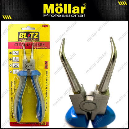 BLITZ Tang Snapring Bengkok Buka 7" / External Bent Circlip