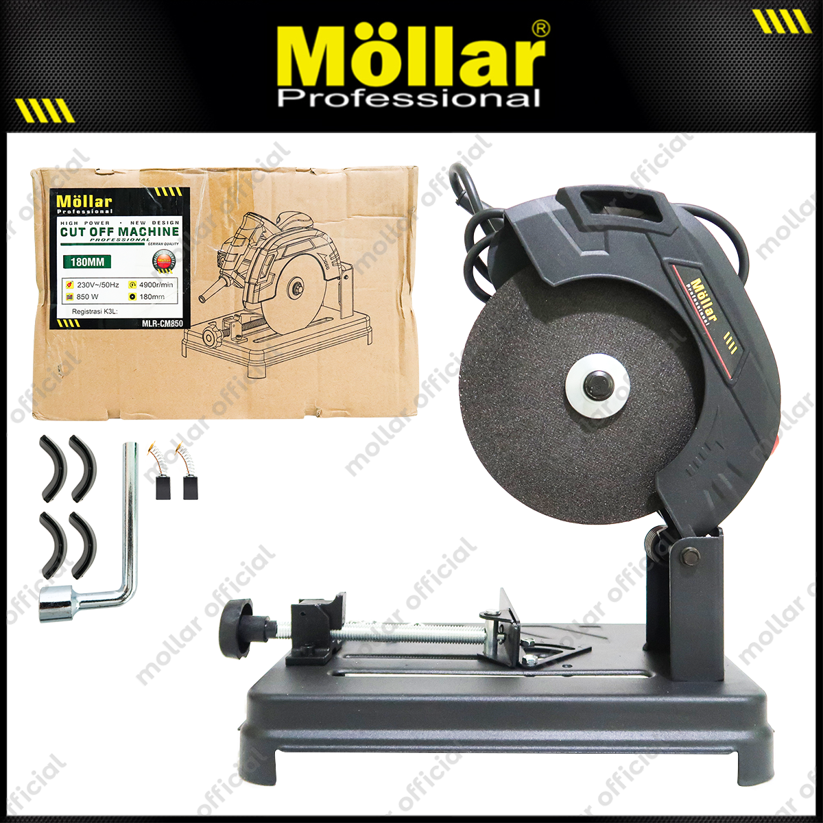 MOLLAR CM850 Mesin Potong Besi Listrik 7" / Cut Off Saw