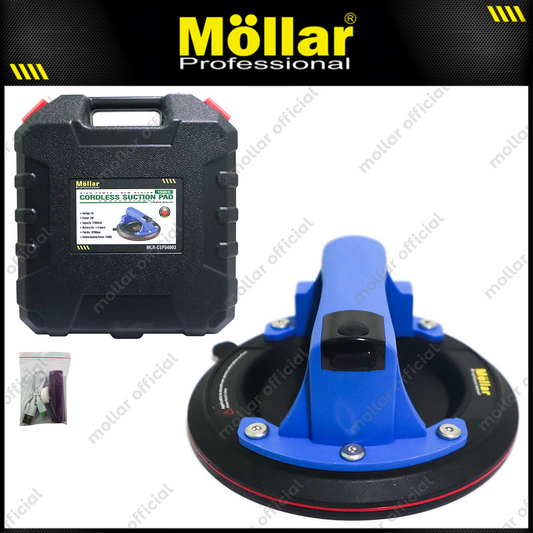 MOLLAR CSP04003 Mesin Kop Keramik 8" Baterai 4V / Cordless Suction Pad