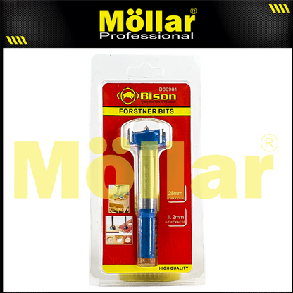 BISON D80981 Mata Bor Kayu Engsel Sendok 28 mm / Forstner Bit