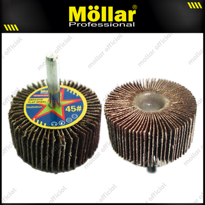 MOLLAR Amplas Flap Wheel Tuner 50x25x6 mm No. 45