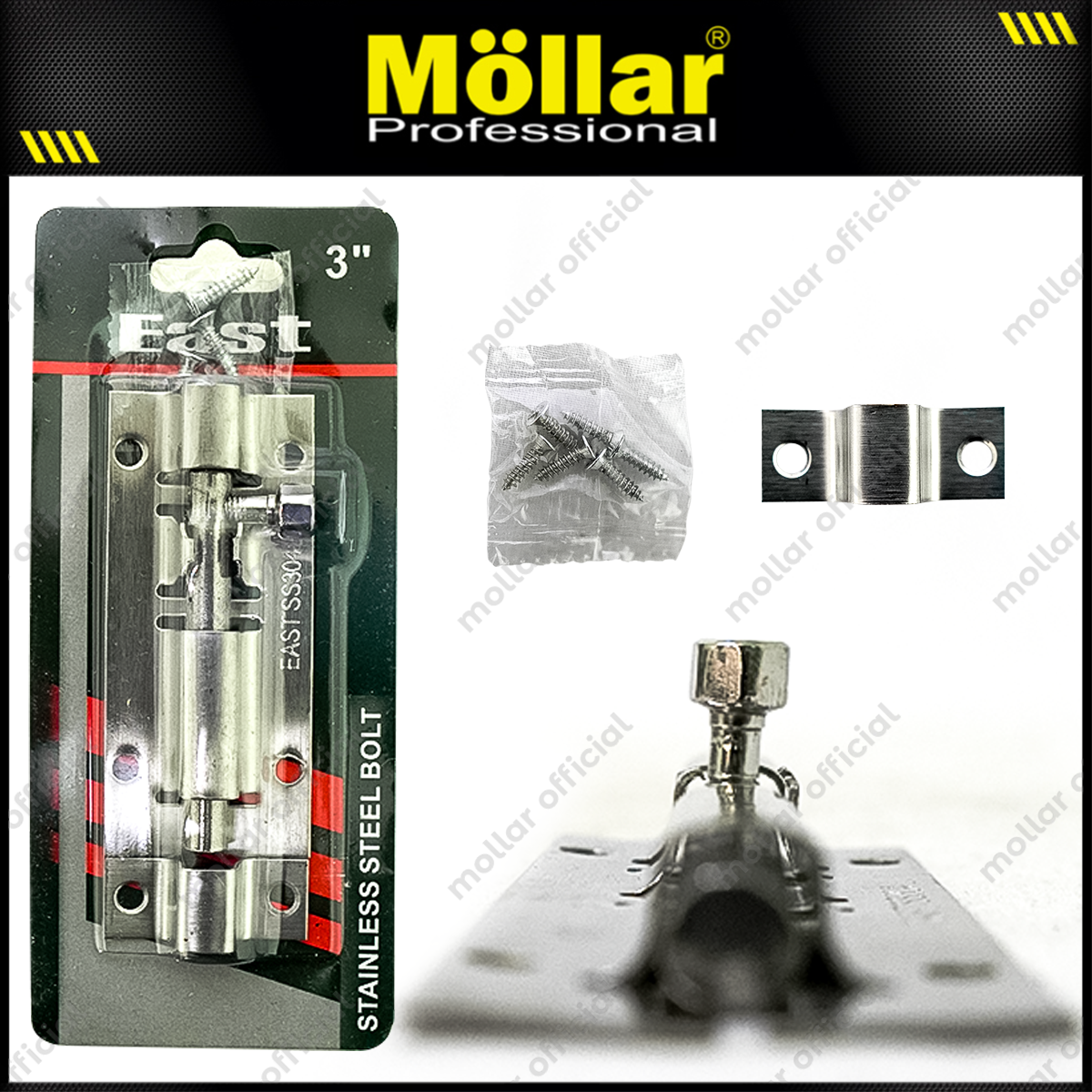 EAST Grendel Stainless Blister HD 3"