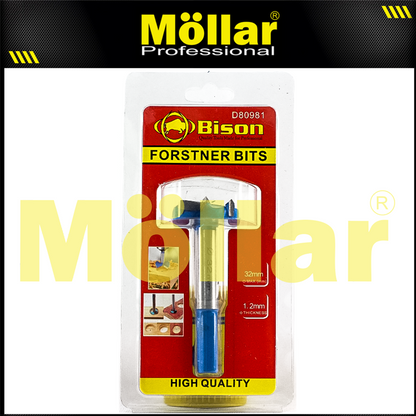 BISON D80981 Mata Bor Kayu Engsel Sendok 32 mm / Forstner Bit