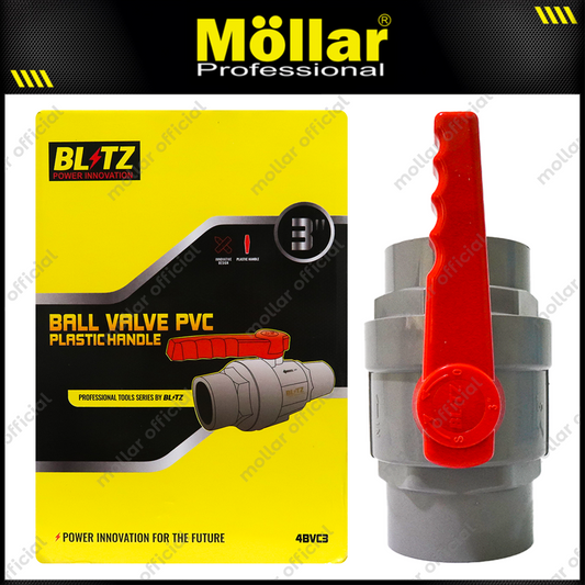 BLITZ PI-931 Stop Kran Plastik 3" / Ball Valve PVC