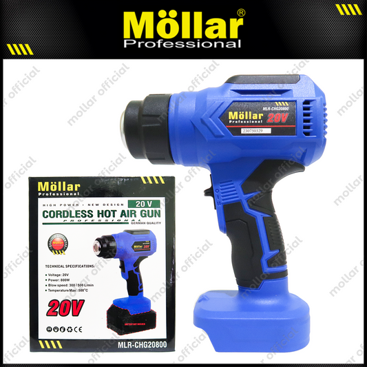 MOLLAR CHG20800-U POLOSAN Cordless Hot Gun 20V Tanpa Baterai & Charger