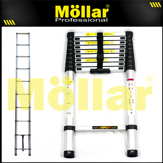 XENON Tangga Teleskopik 3.8 meter / Single Telescopic Ladder