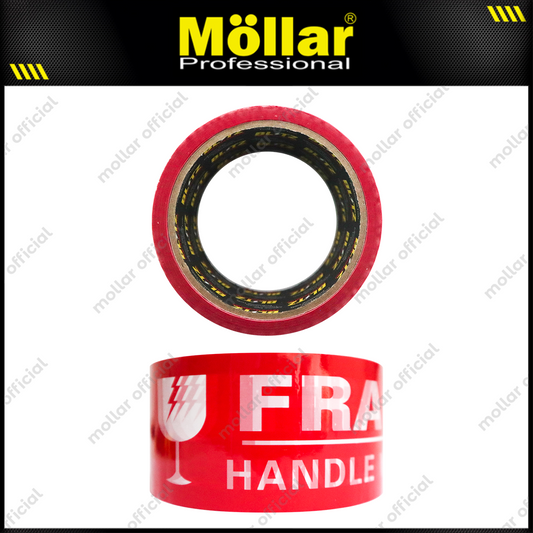 BLITZ Lakban OPP 48 mm x 90 Y Fragile Merah