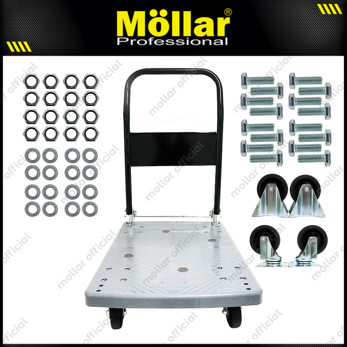 BLITZ Troli Lipat 200 kg / Hand Trolley