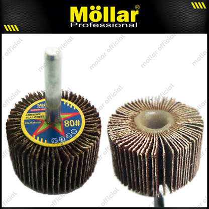 MOLLAR Amplas Flap Wheel Tuner 40x25x6 mm No. 80