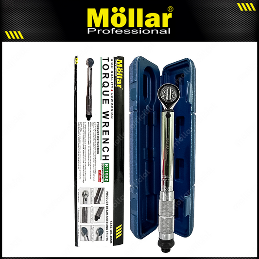 MOLLAR B11950 Kunci Momen Torsi 1/2" 280 Nm / Adjustable Torque Wrench