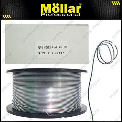 MOLLAR Kawat Las MIG 0.8 mm x 1.0 kg / Flux Cored Wire