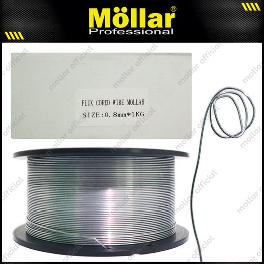 MOLLAR Kawat Las MIG 0.8 mm x 1.0 kg / Flux Cored Wire