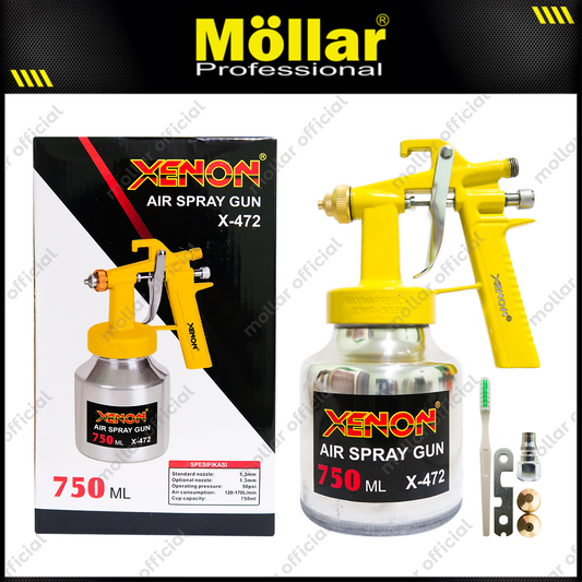 XENON Spray Gun X-472 Tabung Bawah 750 ml / Semprotan Cat
