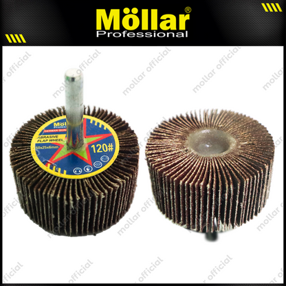 MOLLAR Amplas Flap Wheel Tuner 50x25x6 mm No. 120