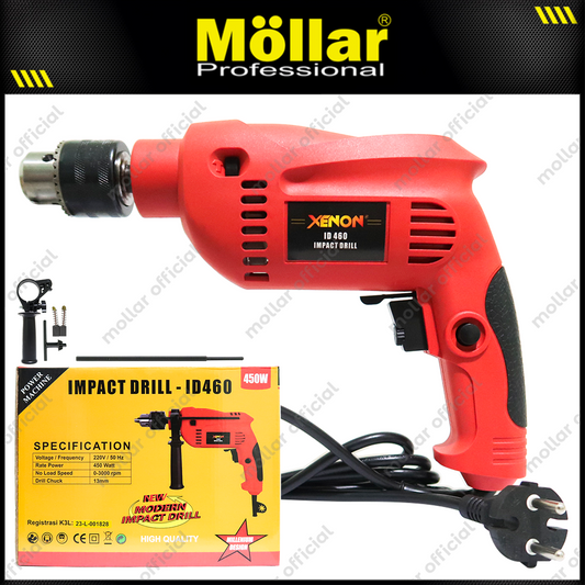 XENON ID460X Mesin Bor Beton Listrik 13 mm / Impact Drill