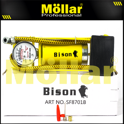 BISON SF8701B Pompa Sepeda Injak 1 Tabung
