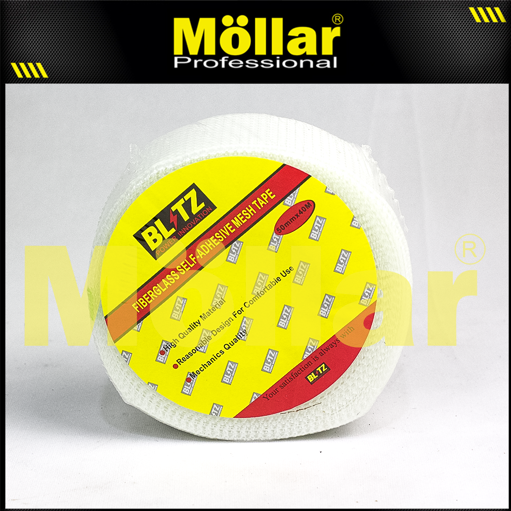BLITZ Lakban Gypsum 50 mm x 40 meter / Tape Fiberglass