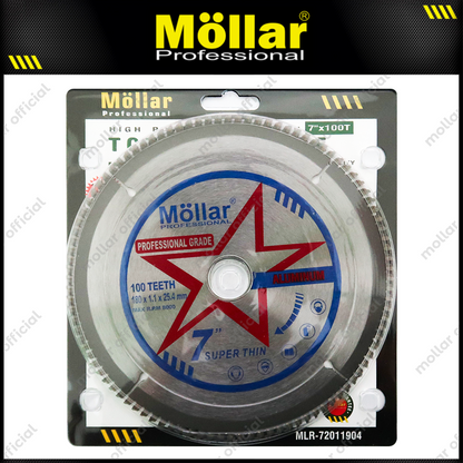 MOLLAR Mata Potong Aluminium 10"x100T / Miter Saw Blade