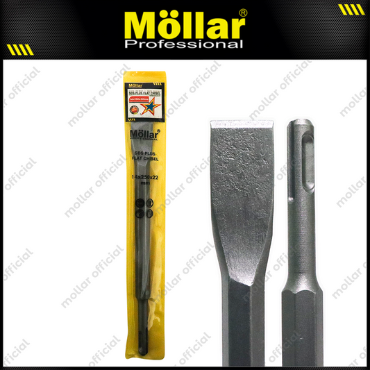 MOLLAR Mata Bor Bobok Flat Chisel SDS Plus 14 x 250 x 22 mm