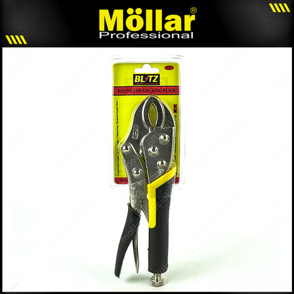 BLITZ A50155 Tang Buaya 10" Blister Gagang Karet