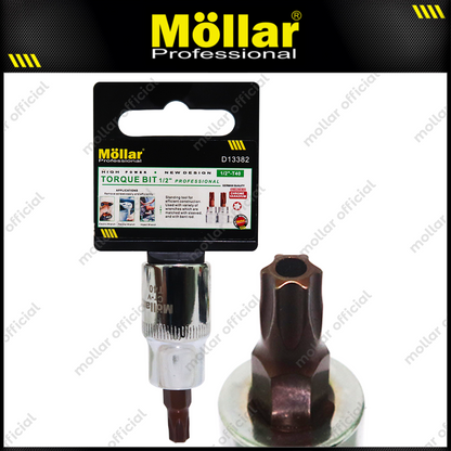 MOLLAR D13382 Mata Sok Bintang 1/2" T40