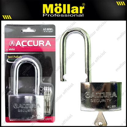 ACCURA SL85-LP Gembok Besi 60 mm Long / Gembok Leher Panjang