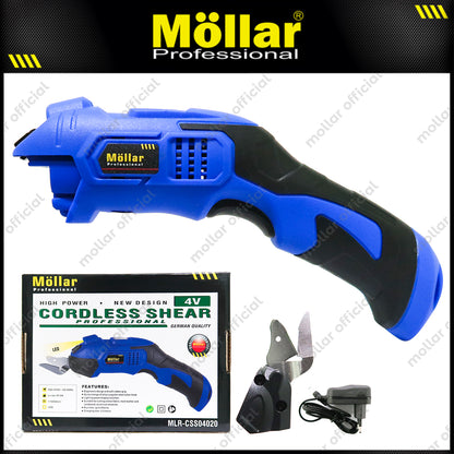 MOLLAR CSS04020 Gunting Baterai 4V / Cordless Scissors