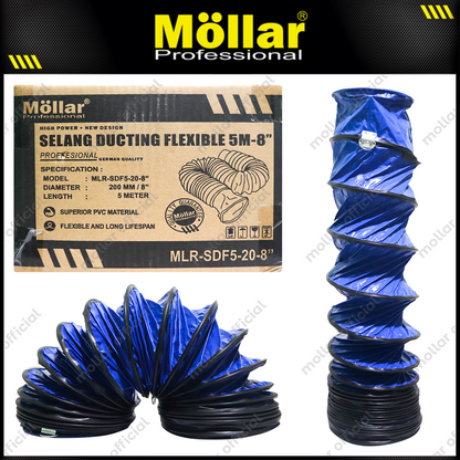 MOLLAR MLR-SDF5-20-8" Selang Blower Ventilator 5 meter - 8"