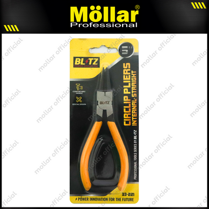 BLITZ 33-221 Tang Circlip Lurus Tutup 5" / Tang Snapring Internal Straight