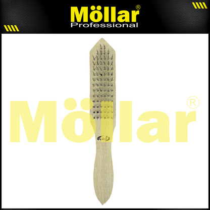 GDO Sikat Baja Gg. Kayu 6 Baris