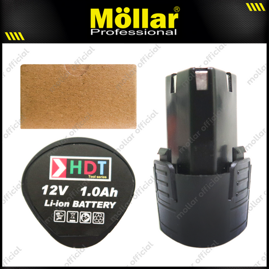 HDT Baterai 12V Bor Cordless untuk CDD405