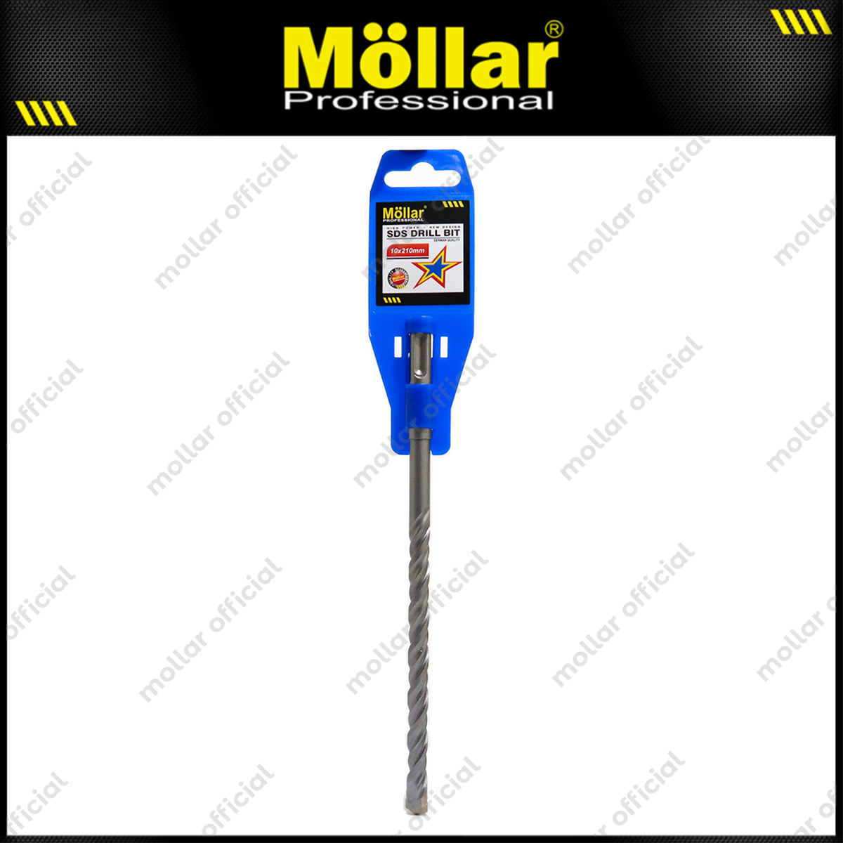 MOLLAR Mata Bor SDS Plus 10 mm x 210 mm