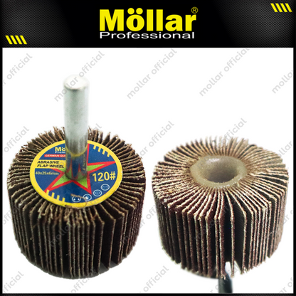 MOLLAR Amplas Flap Wheel Tuner 40x25x6 mm No. 120