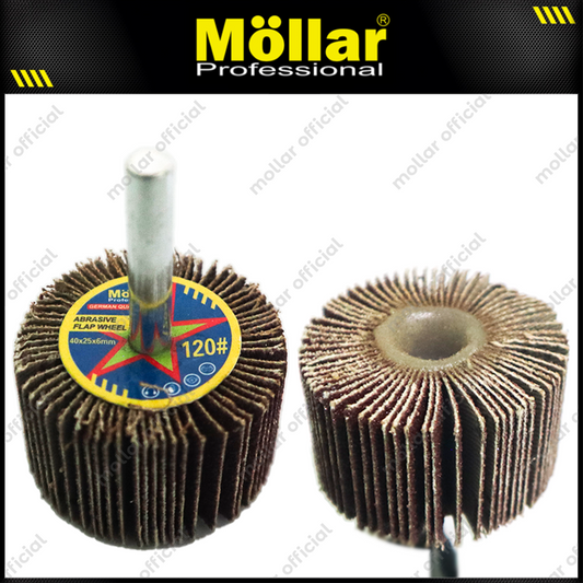MOLLAR Amplas Flap Wheel Tuner 40x25x6 mm No. 120