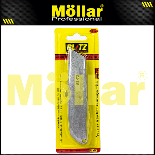 BLITZ K58125 Pisau Cutter Besar 18 mm / Aluminium Utility Knife