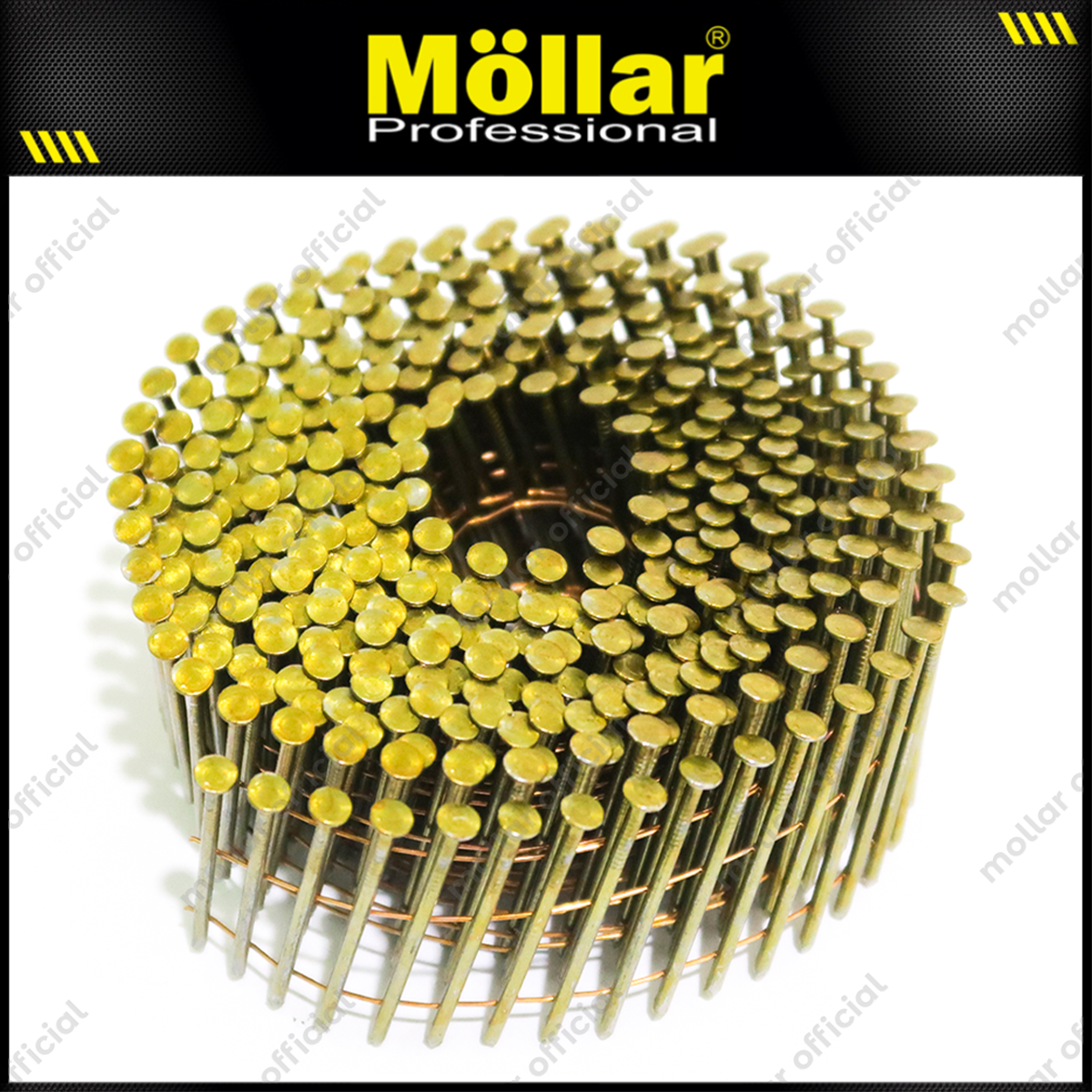 MOLLAR RS2145-12K Isi Paku Palet Tembak 400 pcs / Refill Coil Nailer
