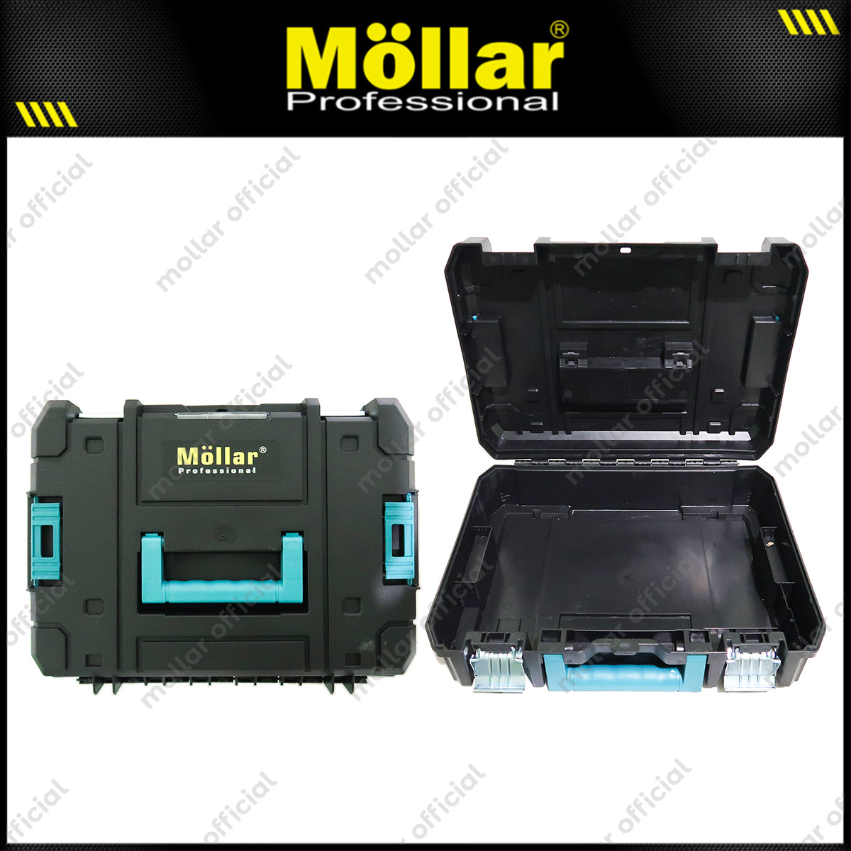 MOLLAR Tool Box Strong / Kotak Unit Cordless Power Tools