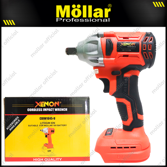 XENON CDIW1845-U POLOSAN Cordless Impact Wrench 18V Tanpa Baterai & Charger