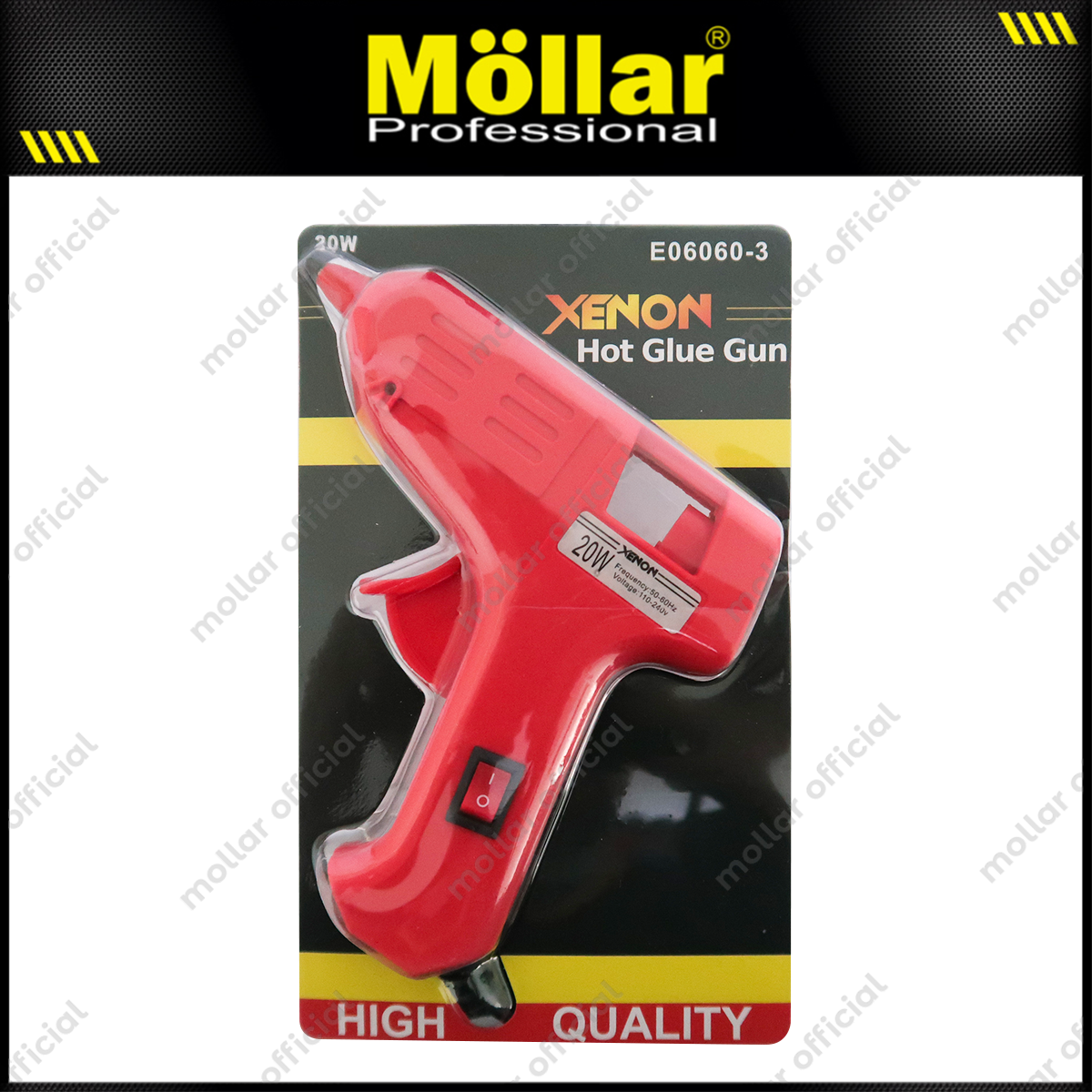 XENON E06060-3 Mesin Lem Tembak Kecil 20 Watt / Glue Gun