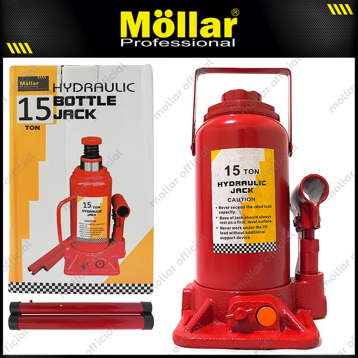 MOLLAR Dongkrak Botol 15 ton