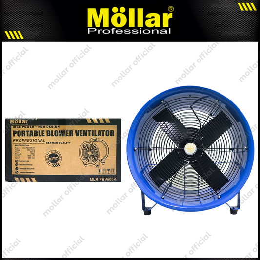 MOLLAR PBV500R Mesin Blower Ventilator Portable 20"