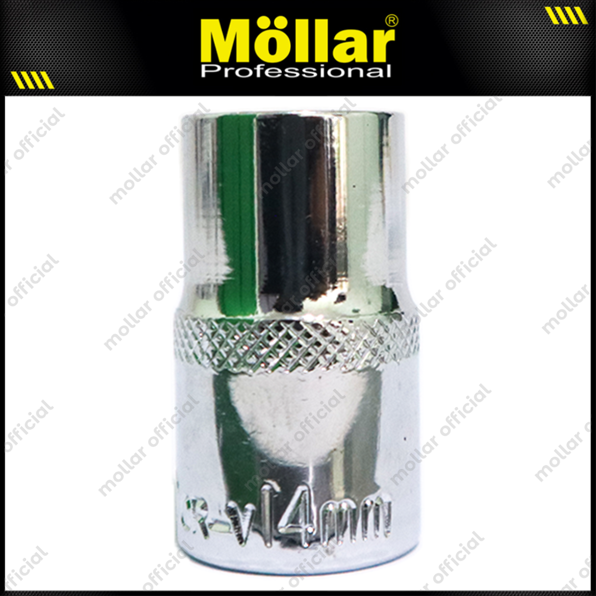 MOLLAR Eco Mata Sok 1/2" 6PT 14 mm